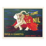 Postcard with Vintage Poster print from France