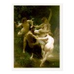 Postcard With William-Adolphe Bouguereau Painting