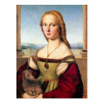 Postcard: Woman with the Unicorn