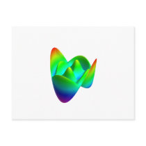 Postcard: Zernike polynomial Z(8,2) white back