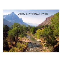 Postcard:  Zion National Park, Utah