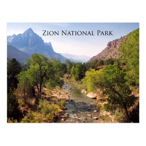 Postcard Zion National Park, Utah Postcard Zazzle