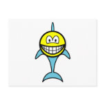 Dolphin smile   postcards