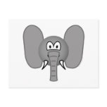 Elephant emoticon   postcards