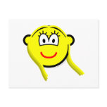 Virgo buddy icon Zodiac sign  postcards