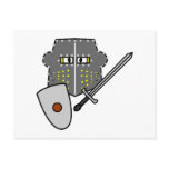 Fighting Knight buddy icon   postcards