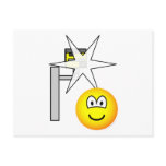 Speed camera emoticon Caught  postcards