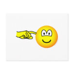 Ear picking emoticon   postcards