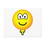 Penis emoticon   postcards