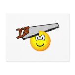 Sawn emoticon   postcards