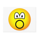 Inflatable emoticon   postcards