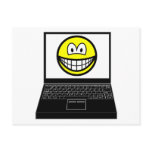 Laptop smile   postcards