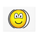 Sore tooth emoticon Bandaged  postcards