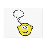 Thinking buddy icon   postcards