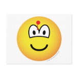 Hit emoticon   postcards