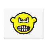 Angry buddy icon   postcards