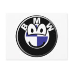 BMW emoticon   postcards