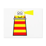 Lighthouse emoticon   postcards