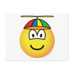 Propeller cap emoticon : Emoticons @ emofaces.com