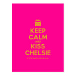 [Campervan] keep calm and kiss chelsie  Postcards