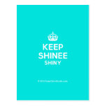 [Crown] keep shinee shiny  Postcards