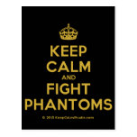 [Crown] keep calm and fight phantoms  Postcards