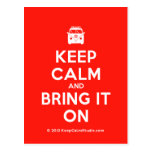[Campervan] keep calm and bring it on  Postcards