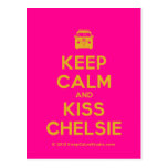 [Campervan] keep calm and kiss chelsie  Postcards
