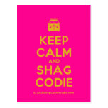 [Campervan] keep calm and shag codie  Postcards