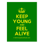 [Dancing crown] keep young and feel alive  Postcards