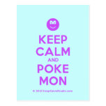 [Smile] keep calm and poke mon  Postcards