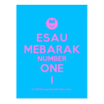 [Smile] esau mebarak number one 1  Postcards