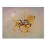 Postcards - Carousel Lion