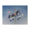 Postcards - Grey Mare Carousel Horse