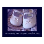 Postcards Precious Sweet Cute Baby Love Shoes