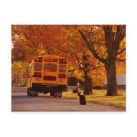 POSTCARDS   SCHOOL BUS