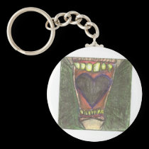 PostClassic01 keychains