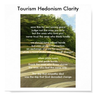Poster by tourismhedonism
