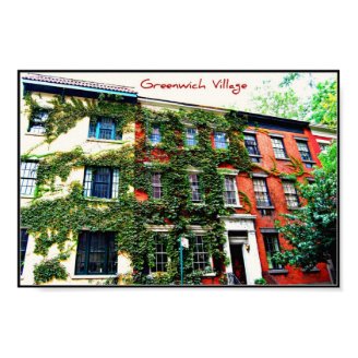 Poster 4 - Greenwich Village, NYC