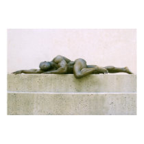 Poster, ADONIS SLEEPS- horizontal flip version posters