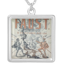 Poster advertising 'Faust' Custom Jewelry