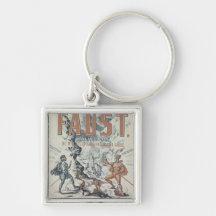 Poster advertising 'Faust' Keychain