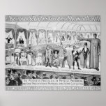 Poster advertising, 'The Barnum and Bailey posters