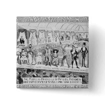 Poster advertising, 'The Barnum and Bailey Pinback Buttons