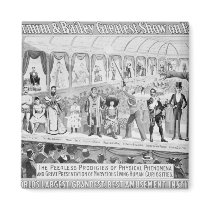Poster advertising, 'The Barnum and Bailey Magnets