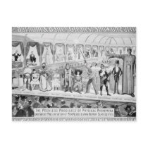 Poster advertising, 'The Barnum and Bailey Post Cards
