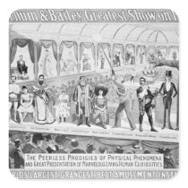 Poster advertising, 'The Barnum and Bailey Sticker