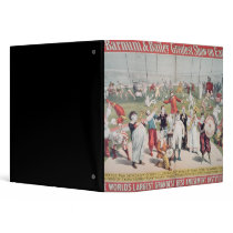 Poster advertising the Barnum 3 Ring Binder