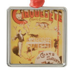 Poster advertising the Cirque d'Ete in the Christmas Ornaments