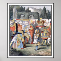 Poster: Alice meets the Queen of Hearts